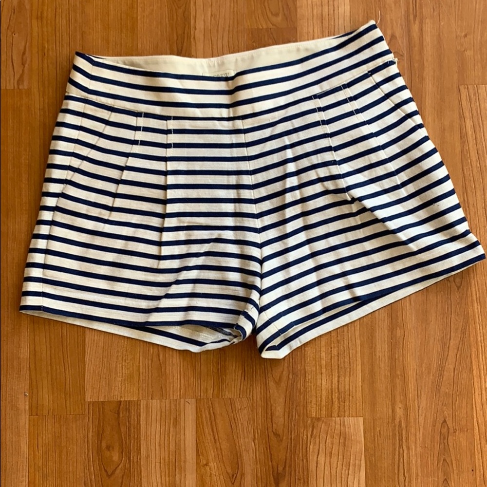 JCrew striped shorts